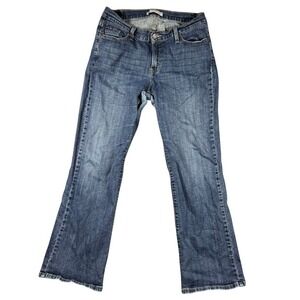Levis 529 Curvy Bootcut Jeans Womens Blue Medium Wash Denim 31x30 Mid Rise